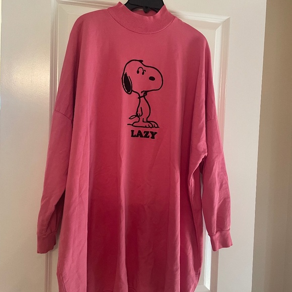 Lazy Oaf oversized sweatshirt dress - Picture 1 of 1